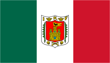 Tlaxcala unofficial tricolor flag
