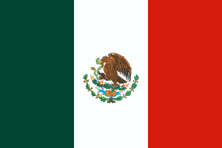 [Flag of Mexico used at the Sochi 2014 winter olympic game]
