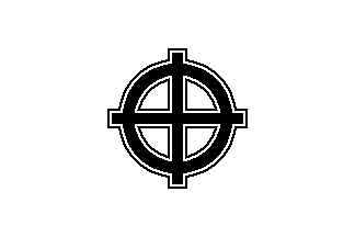 Celtic cross Neo-Nazi flag #4