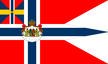 [Norwegian-Swedish Royal Flag (Norwegian Version), 1844-1905]