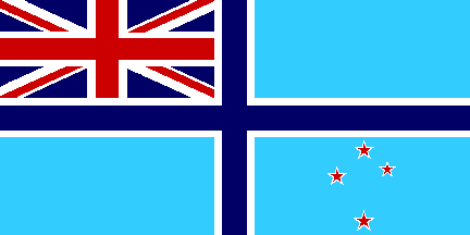 [ New Zealand Civil Air Ensign with fimbriated stars ]