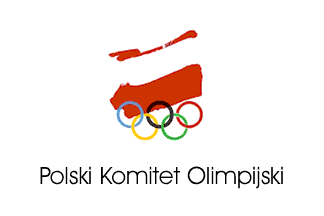 [Polish Olympic Committee flag.]
