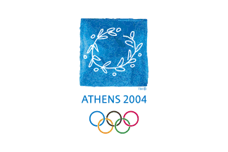 [Flag for Athens 2004.]