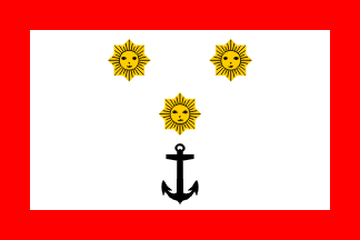 Vice-Admiral rank flag