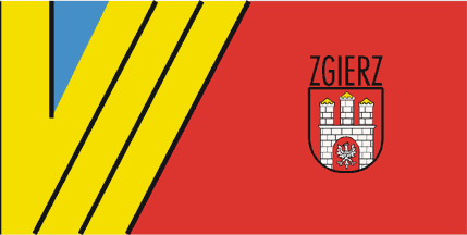[Zgierz city flag]