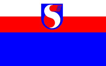 [Swidnik city ceremonial flag]