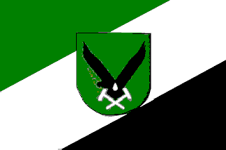 [Jastrzębie Zdrój city flag with Coat of Arms]