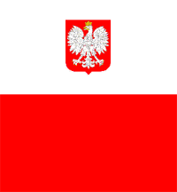 [Polish state flag in Naples]