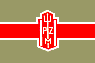[Polska Zegluga Morska flag]