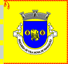[Vila Nova de Famalicão commune banner (until 2013)]