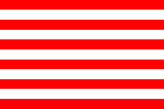 13 red-white stripe flag