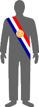 [Paraguayan Pres. Sash]