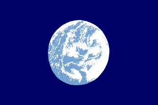 John McConnell’s Earth flag -- 1st version