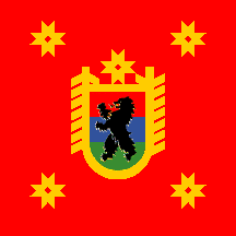 Flag w/ emblem