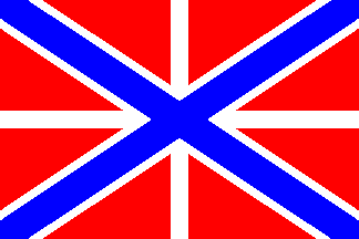 Jack and fortress flag (1700-1917)