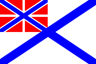 Ceremonial naval flag (1837-1917)