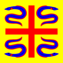 [Flag of Sölvesborg]