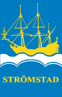 [Flag of Strömstad]