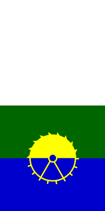[Vertical flag of Straza