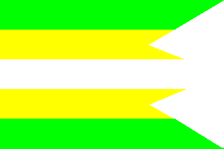 [flag of Šajdíkove Humence]