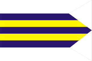 [flag of Adamovské Kochanovce]