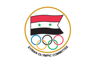 [Syrian Olympic Committee flag]