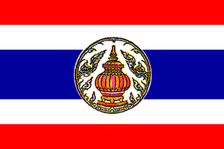 [Former Flag (Nontha Buri Province, Thailand)]