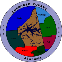 [Seal of Cherokee County , Alabama]