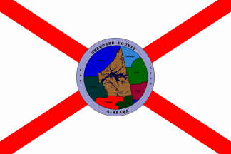 [Cherokee County, Alabama, Flag]