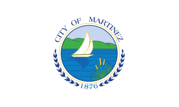 [flag of Martinez, California]