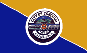 [previous flag of Concord, California]