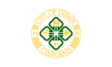 [flag of Dublin, California]