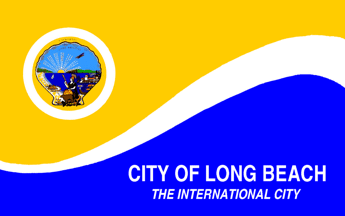[flag of Long Beach, California]