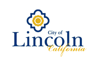 [flag of Lincoln, California]