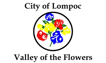 [flag of Lompoc, California]