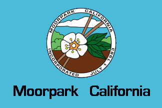 [flag of Moorpark, California]