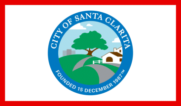 [flag of Santa Clarita, California]