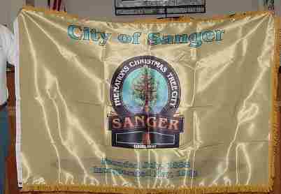 [flag of City of Sanger, California]