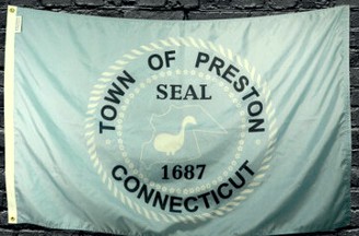 [flag of Preston, Connecticut]