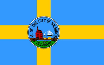 [flag of Wilmington, Delaware]