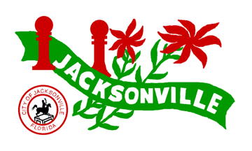 [Former Flag of Jacksonville, Florida]