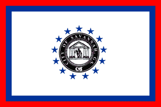 [Flag of Savannah, Georgia]