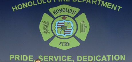 [Flag of Honolulu Fire Department]