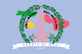 [Flag of Maui County, Hawaii]