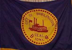 [Flag of Burlington, Iowa]