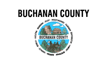 [Former Flag of Buchanan County, Iowa]