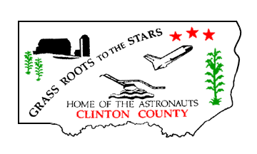 [Former Flag of Clinton County, Iowa]