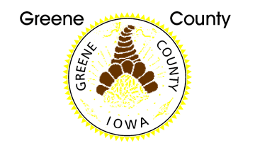 [Former Flag of Greene County, Iowa]