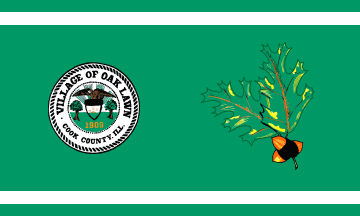 [Oak Lawn, Illinois flag]