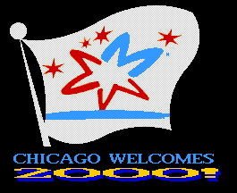 Chicago Welcomes 2000 flag